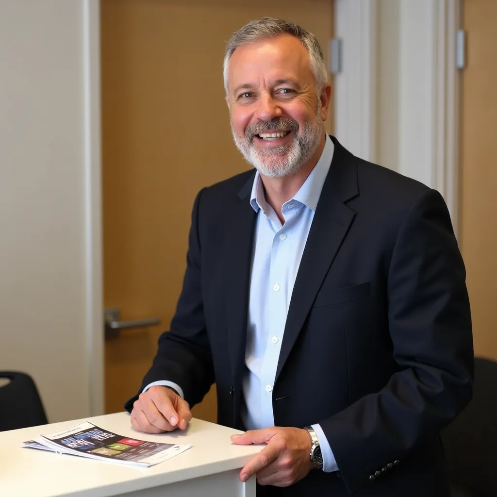 Marc Moreau, Agent d'accueil